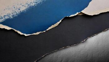 Torn paper texture background photo