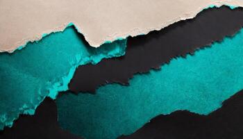 Torn paper texture background photo