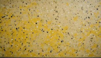 Wall background with terrazzo texture and pattern photo