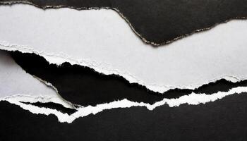 Torn paper texture background photo