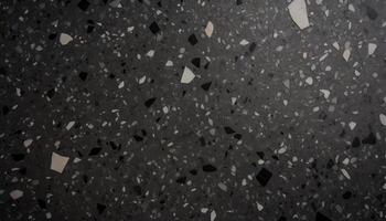 Wall background with terrazzo texture and pattern photo