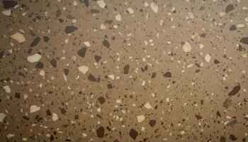 Wall background with terrazzo texture and pattern photo