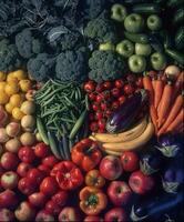 fruit and vegetables photo