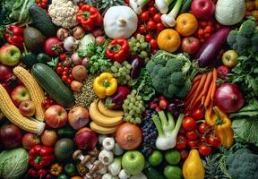fruit and vegetables photo