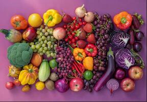 fruit and vegetables photo