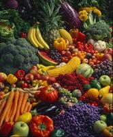 fruit and vegetables photo