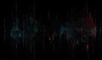 digital disintegration test screen fault texture on dark background photo