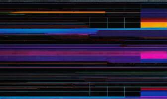 Screen glitch texture overlay on a vague dark background photo