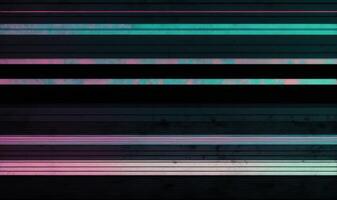 VHS effect blankets the composition mimicking white noise over a grunge film texture photo