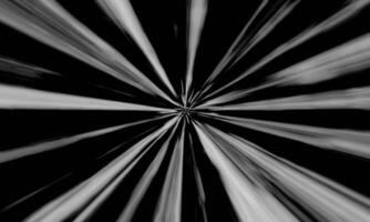 Swirling of abstract black and white lines.3D rendering. video