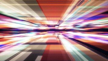 Abstract technology background. Data flow, big data, technology background concept. Abstract big data analytic artificial intelligent simulation, Digital background. Seamless loop. video
