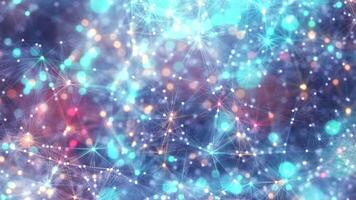 Artificial intelligence brain animation. Digital brain big data deep learning computer machine. Animation big data concept. Big data flow analysis. Artificial intelligence digital brain. 3d render. video