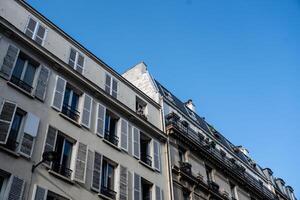 A view of Montparnasse distric in Paris photo