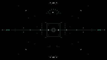 satélite GPS movimento aéreo análise elemento. do utilizador interface. aeroespacial dentro a Unidos estados ar força. aeronave aviões detectou de satélite Câmera. ui e ai interface, moderno militares tecnologia video
