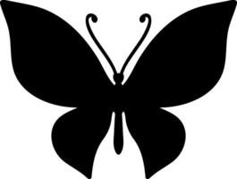 Doodle butterfly icon Hand drawn art Engraving insect animal vector