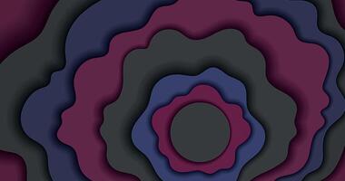 Minimal geometric background. Dynamic shapes composition. vector