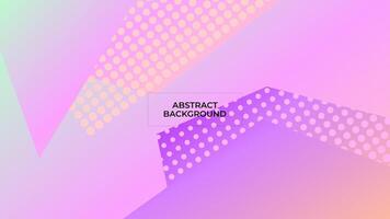 ABSTRACT GRADIENT BACKGROUND SMOOTH COLORFUL DESIGN WITH GEOMETRIC SHAPES TEMPLATE GOOD FOR MODERN WEBSITE, WALLPAPER, COVER DESIGN vector