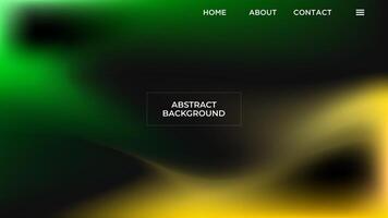 ABSTRACT DARK BACKGROUND ELEGANT GRADIENT MESH GREEN SMOOTH LIQUID COLORFUL DESIGN TEMPLATE GOOD FOR MODERN WEBSITE, WALLPAPER, COVER DESIGN vector