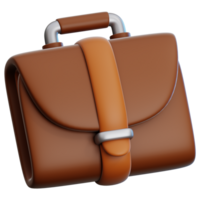 Briefcase 3D Illustration For Web, App, etc png