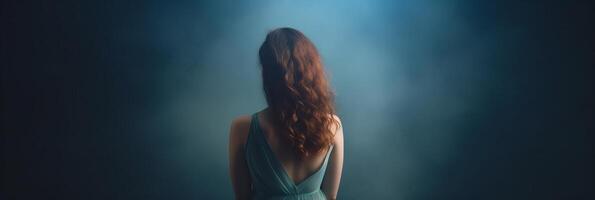 Soft ethereal dreamy background, pastel colors, copy space. . photo