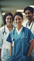 Smiling female doctor. . photo