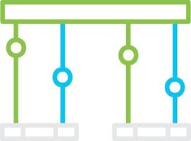 Trapeze Creative Icon Design vector