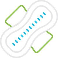 Sanitary Napkin Creative Icon Design vector
