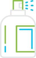 Spray Bottle Creative Icon Design vector