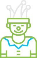 Jester Creative Icon Design vector