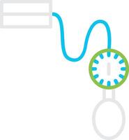 Tensiometer Creative Icon Design vector