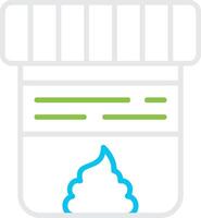 Stool Test Creative Icon Design vector