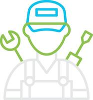 Mechanic Creative Icon Design vector