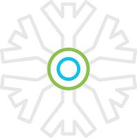 Snowflake Creative Icon Design vector
