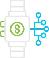 Smartwatch Creative Icon Design vector