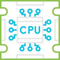 Processor Creative Icon Design vector