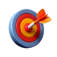 Target Dart 3d Asset png