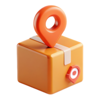 caja con rosado marca 3d diseño png