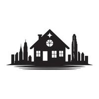 Home vectors silhouette