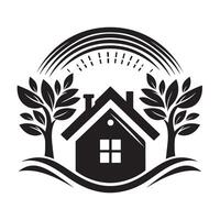 Home vectors silhouette