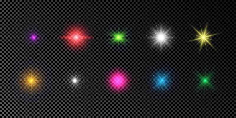 Light effect of lens flare