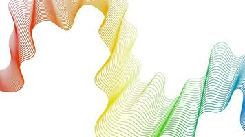 Abstract backdrop with wave gradient lines vector