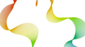 Abstract backdrop with wave gradient lines vector