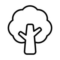Simple Tree icon. The icon can be used for websites, print templates, presentation templates, illustrations, etc vector