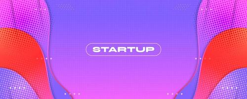 Creative and Colorful Abstract Background with Modern Technology Concept. Cover, Banner or Layout Design Template for Identity, Branding, Advertising or Promotion vector
