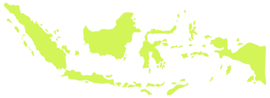 indonésio mapa dentro verde cor, mapa do Indonésia, pode usar para aplicativo, arte ilustração, local na rede Internet, pictograma, infográfico ou gráfico Projeto elemento png