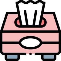 tissue box illustration design vector
