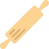 a rolling pin icon on a white background vector