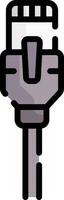 a key with a black and white background vector