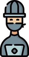 thief illustration design vector