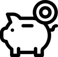 piggy bank illustration design vector